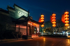 南京夫子庙-夜色下的夫子庙小吃城
