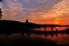 杭州雷峰塔-杭州雷峰夕照
