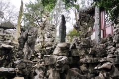 苏州狮子林-苏州狮子林院中假山