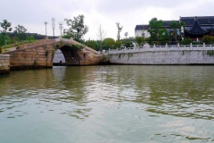 苏州古运河古城水上游-苏州古运河沿河风光