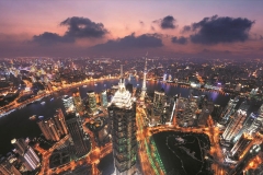 上海环球金融中心-从上海环球金融中心环观夜景