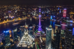 上海环球金融中心-从上海环球金融中心环观夜景