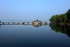杭州西湖水面