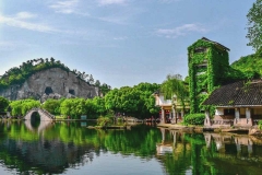 绍兴柯岩鉴湖鲁镇风景区-绍兴柯岩
