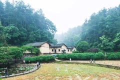 毛主席韶山故居-毛泽东故居远景