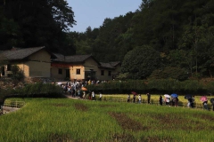 毛主席韶山故居-毛主席故居傍晚